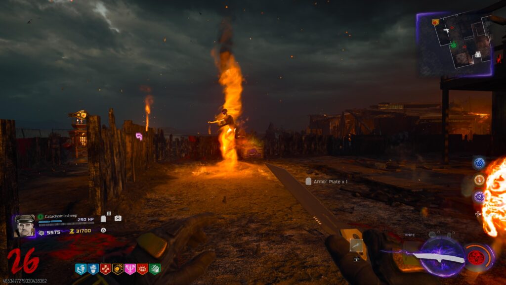 Zombi en tornado de fuego Sundergat